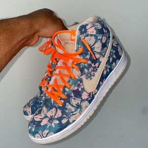 Nike SB Dunk High Hawaii Maui Wowie CZ2232-300 Preowned Size 11.5